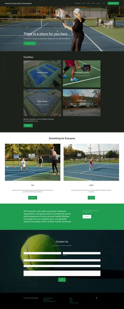 screenshot of https://www.gctennis.org/