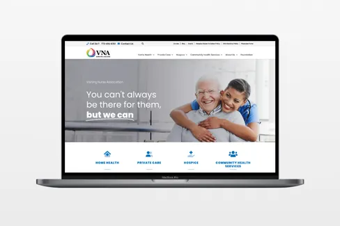 VNATC Website Mockup